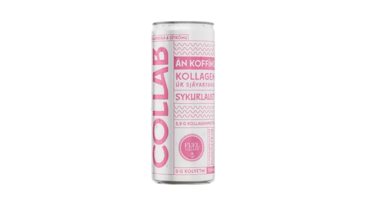 Collab Án Koffíns Jarðaberja Sítrónu