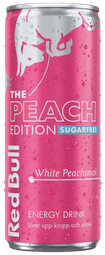 Red Bull Peach Edition Sykurlaus